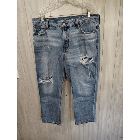 Rewash Brand Women's Jeans Real Curve High-rise Distressed Stretch Size 13x31... - Picture 1 of 9